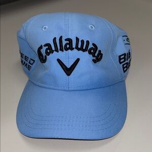 Callaway Sky Blue Golf Hat with Velcro back
